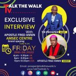Grand Openinng Of Amsec Center | Apostle Fred Annin on Talk The Walk TV