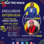 Apostle Fred Annin on Talk The Walk Tv Show with T.R. Prosper , fighting HIV in Church